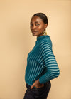 The Ulla Jumper - Teal / Duck Egg