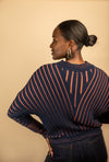 The Ulla Jumper - Navy / Copper