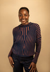 The Ulla Jumper - Navy / Copper